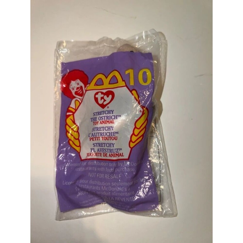 Ostrich beanie baby